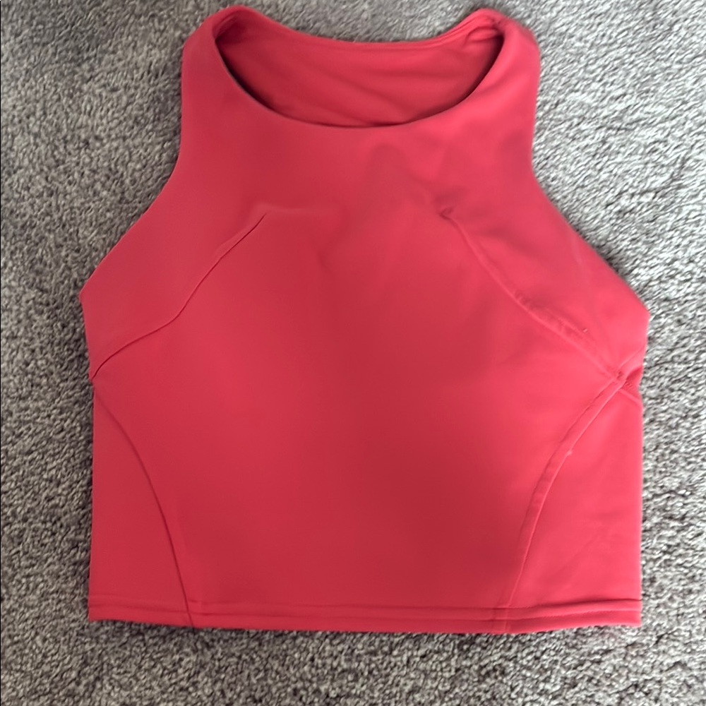 lululemon athletica Red Tank Top